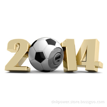 Mini Football Shape USB Portable Power Bank, Gift Power Bank